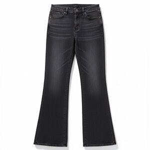 Frame Le Sylvia Kick Boot Black Denim Jeans size 28